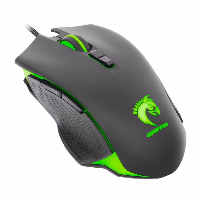 ماوس گرین مدل Green Optical Gaming Mouse GM604-RGB