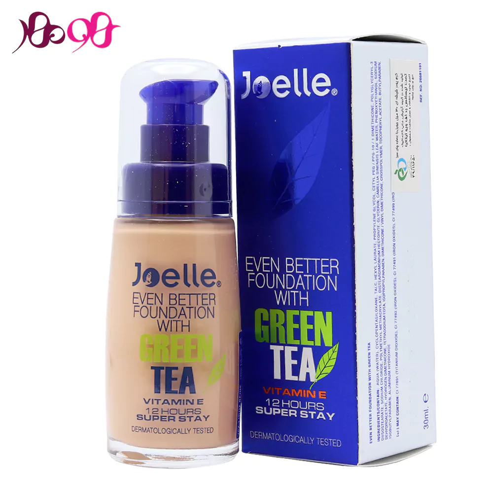 کرم پودر جویل 05 با عصاره چای سبز - Joelle