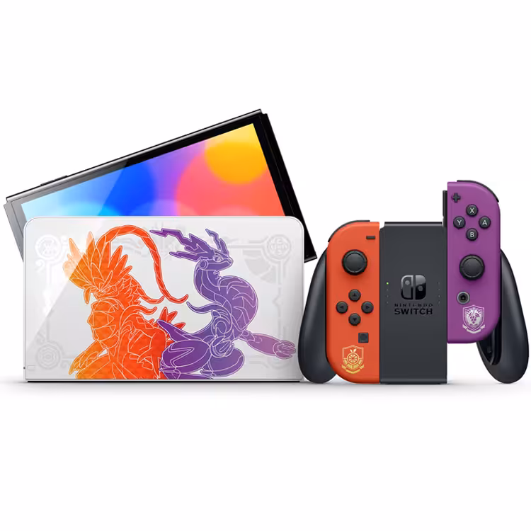 کنسول نینتندو سوییچ اولد Nintendo Switch OLED Pokémon Scarlet & Violet Limited Edition