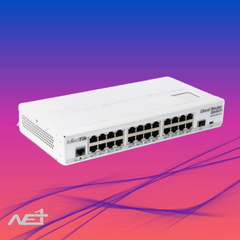 روتر سوئیچ میکروتیک مدل CRS125-24G-1S-IN
