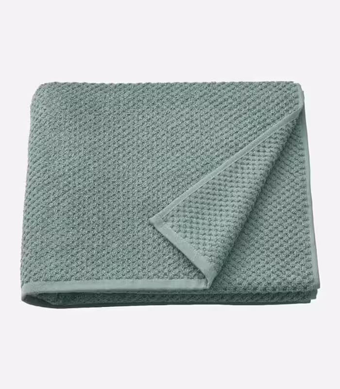 حوله ایکیا مدل IKEA-GULVIAL سایز 70×140 رنگ فیروزه