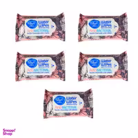 دستمال مرطوب دافی (Dafi) مدل Anti Bacterial Gn مجموعه 5 عددی