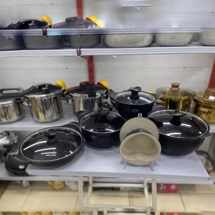 سرویس قابلمه چدن داخل گرانیت- ارسال رایگان 1روزه سراسر کشور 