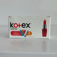 تامپون کوتکس سایز کوچک بسته 16 عددی Kotex Tampon Mini