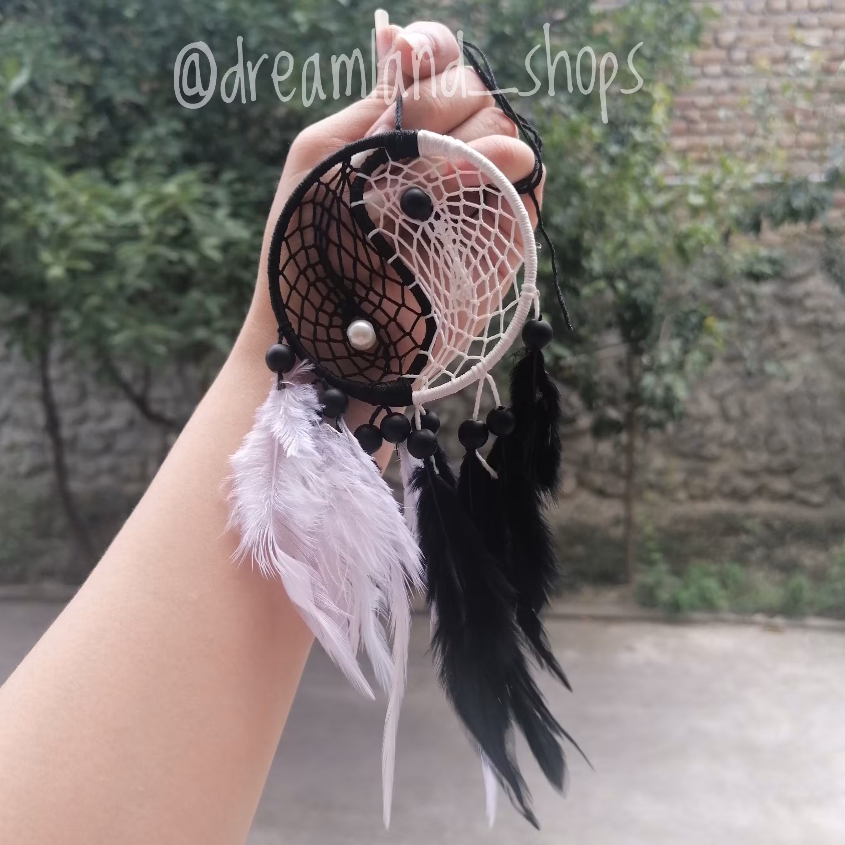 آویزماشین دریم کچر مدل یینگ بلک اند وایت