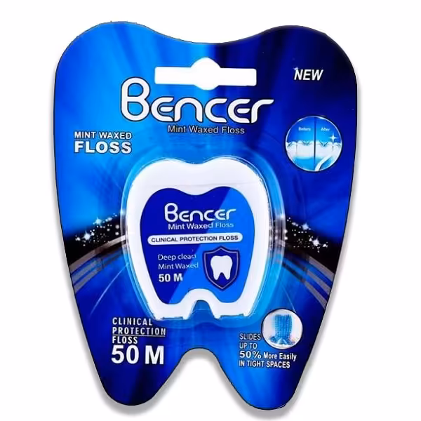 نخ دندان سفید نعنایی بنسر