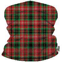 دستمال سر و گردن و پیشانی بند اسکارف طرح چهار خانه سایز 25 در 50 مدل H2-94 شرکت رنس