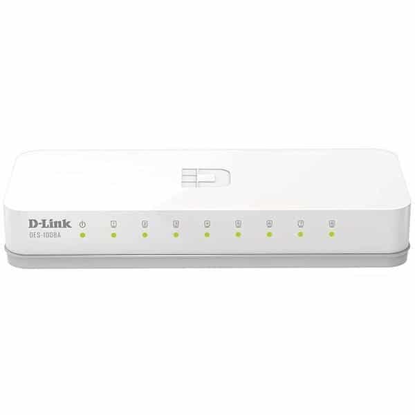 سوییچ D-Link 8-Port 10/100 Switch DES-1008