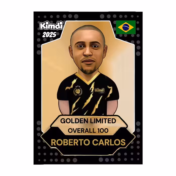 اسباب بازی شانسی کیمدی مدل گلدن لیمیتد روبرتو کارلوس 2025 کد A33