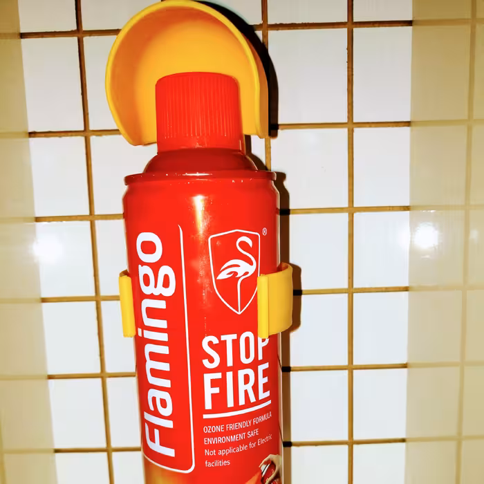 اسپری آتش خاموش کن آشپزخانه و خودرو نیم لیتری