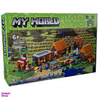ساختنی مدل MY WORLD طرح ماینکرافت کد 1094