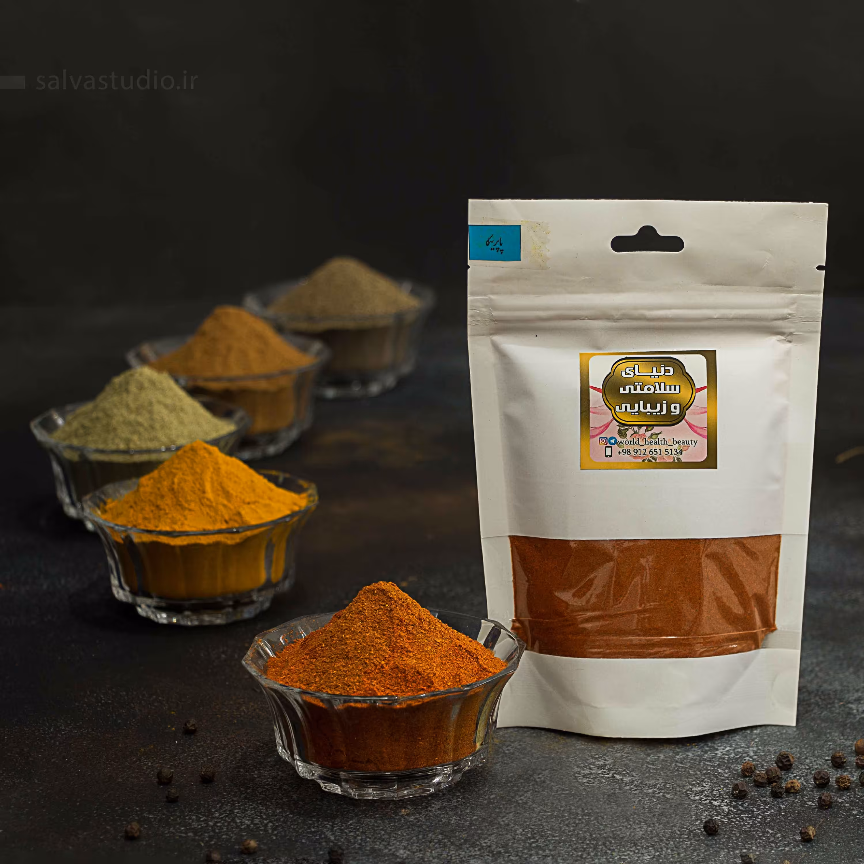 ادویه پاپریکا 100 گرمی