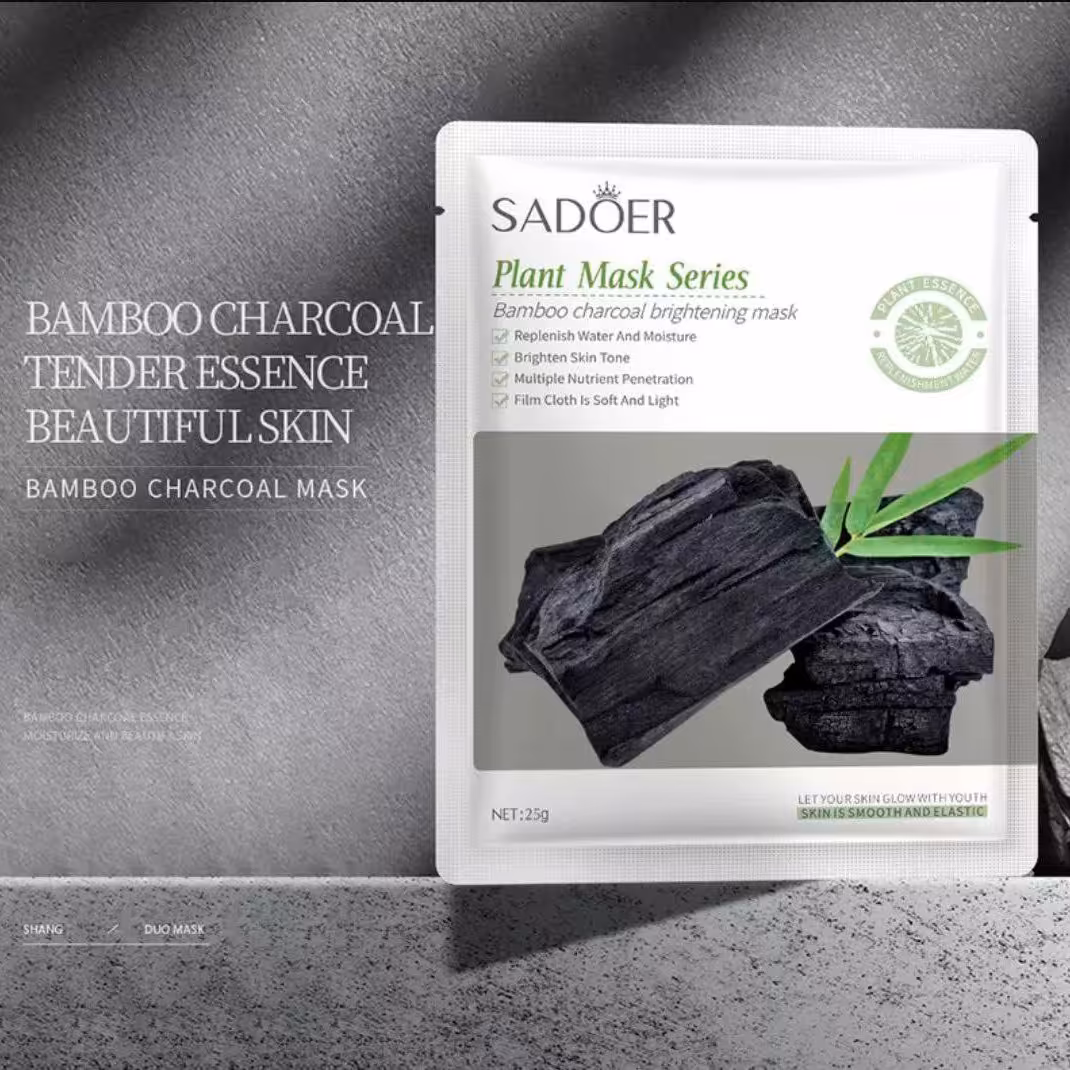 ماسک صورت ورقه ای زغال بامبو سادور 