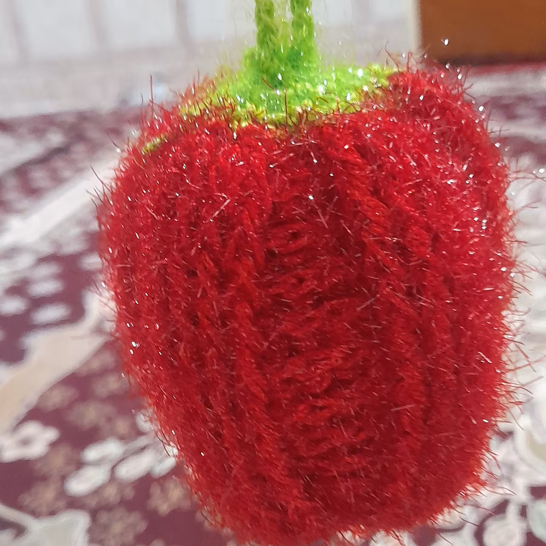 اسکاج  زینتی  دستباف و قابل استفاده برای ظرفشویی 