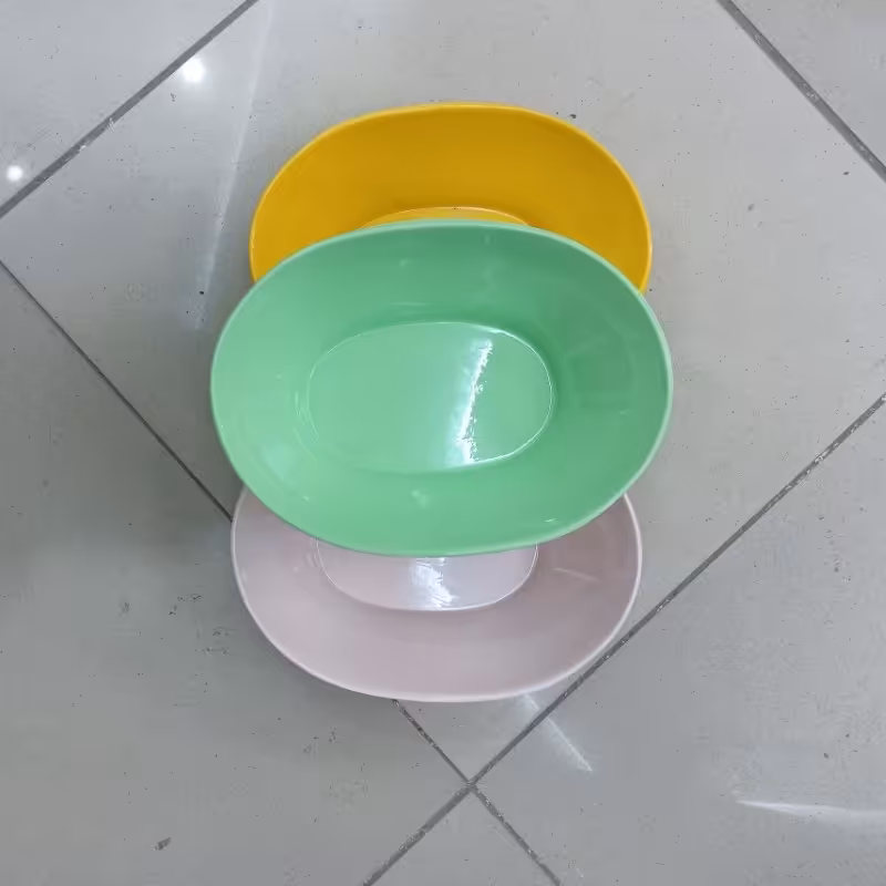 کاسه مرغ و سالاد ملامین رنگی استاندارد