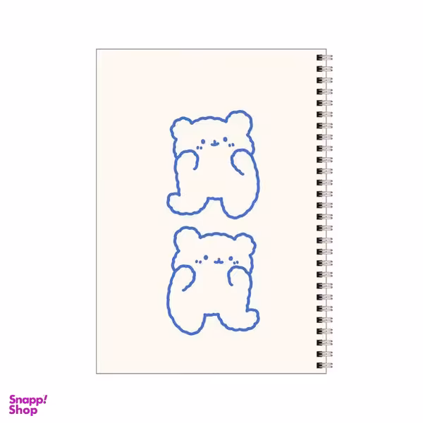 دفتر مشق 80 برگ بامبیلیپ طرح خرس خرسی  کد 3825856