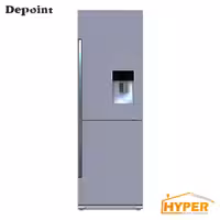 یخچال فریزر دیپوینت DECENT-S نقره ای 24 فوت