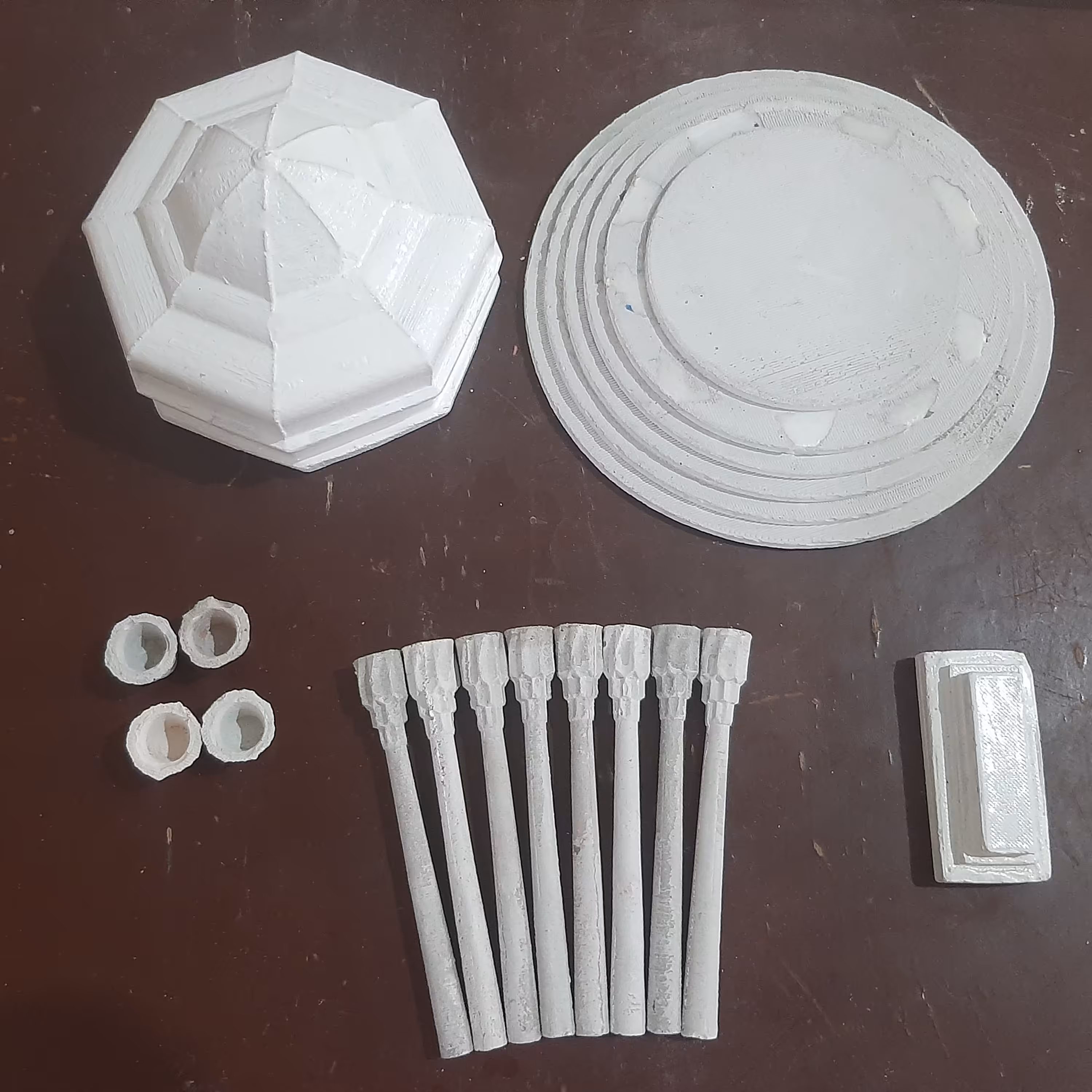 کیت حافظیه 5 قطعه ای وزن 1کیلو سایز 20سانت طول 20سانت عرض  25 سانت ارتفاع