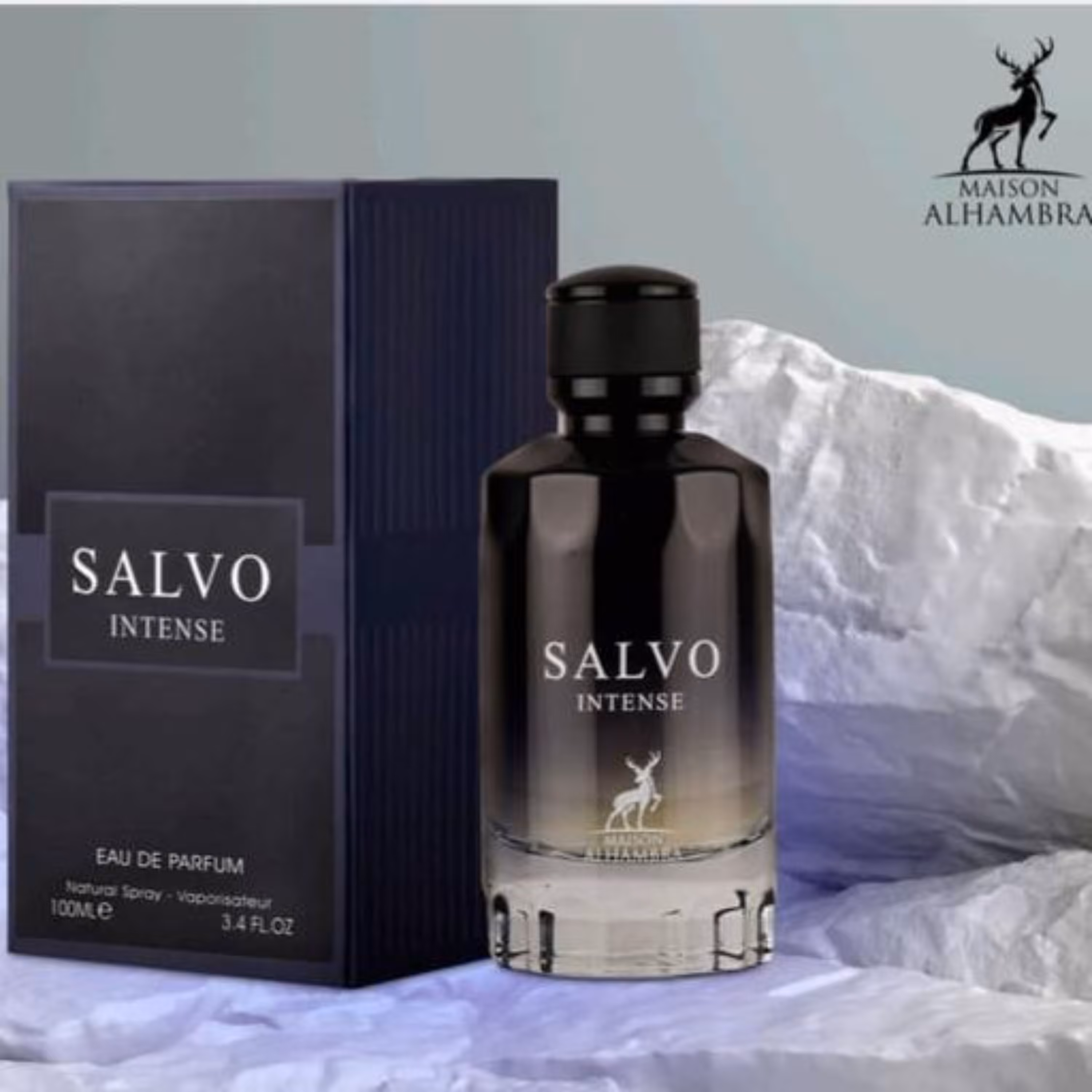 ادکلن SALVO INTENS ALHAMBRA ادکلن ساواچ الحمبرا با ماندگاری بالا