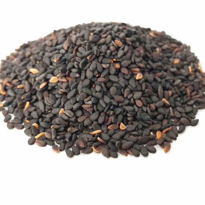 کنجد مشکی شسته شده اعلاء 500گرم