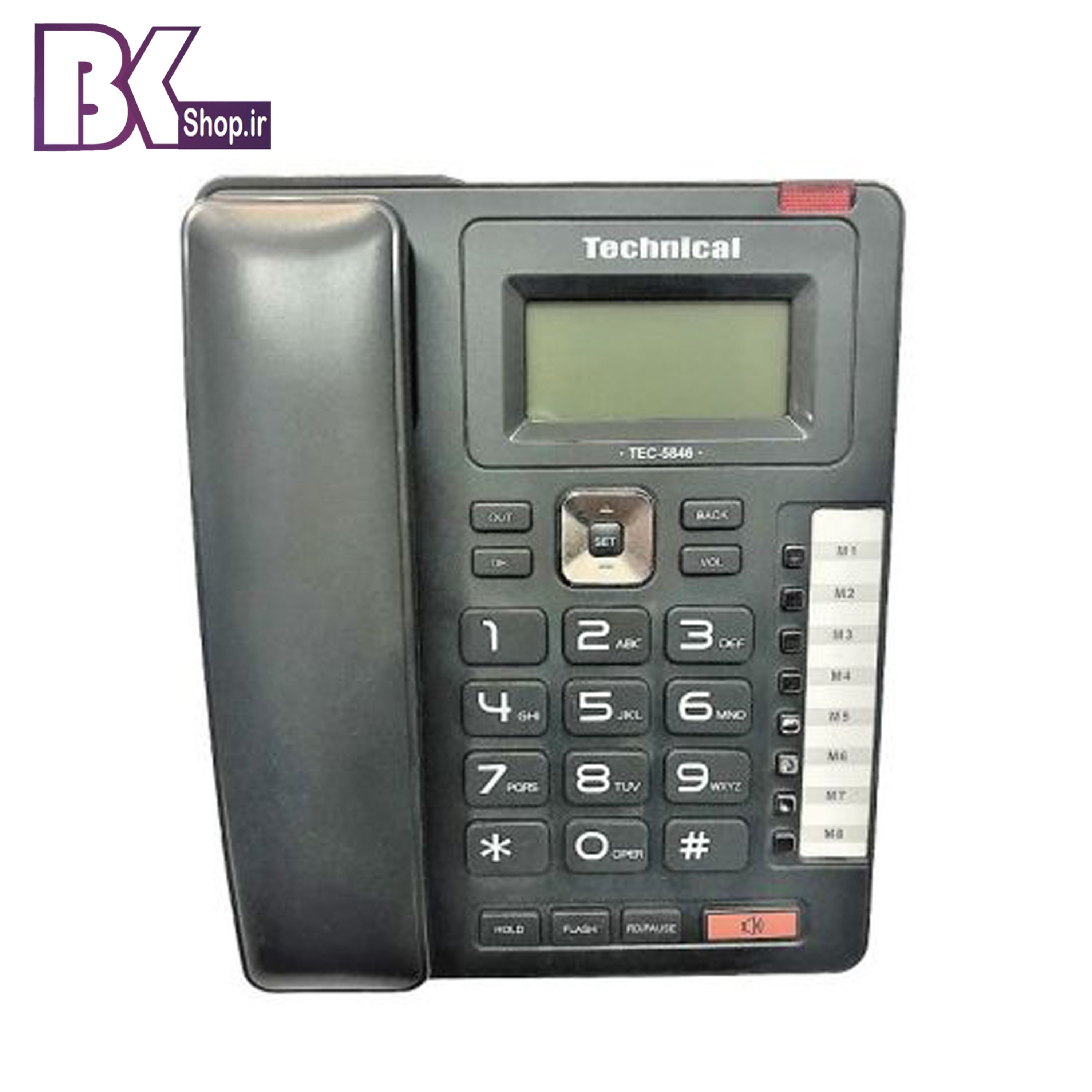 تلفن رو میزی با سیم تکنیکال مدل TEC-5846