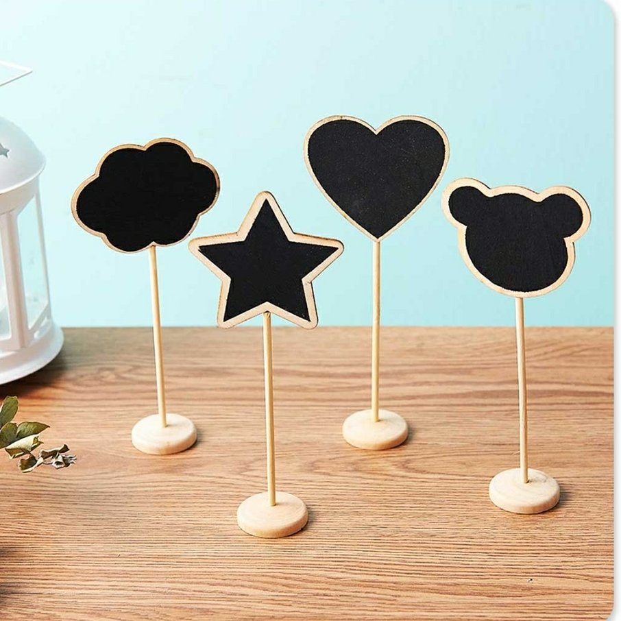 تخته سیاه پایه دار مدل قلبی 💗