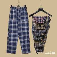 شلوار  راحتی مردانه جنس نخی سایز 2 ایکس لارج 