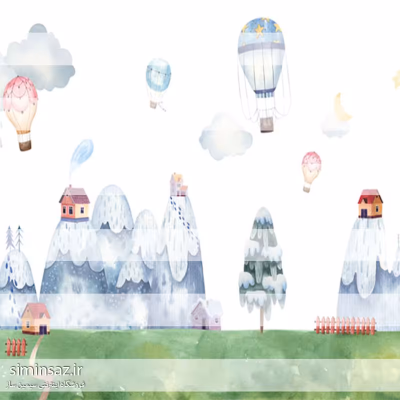 پرده زبرا اتاق کودک کد 30047