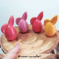 تخم مرغ خرگوشی آینور که قابل اجرا در رنگ های دلخواه شما عزیزان وقابل شستشو می باشد 