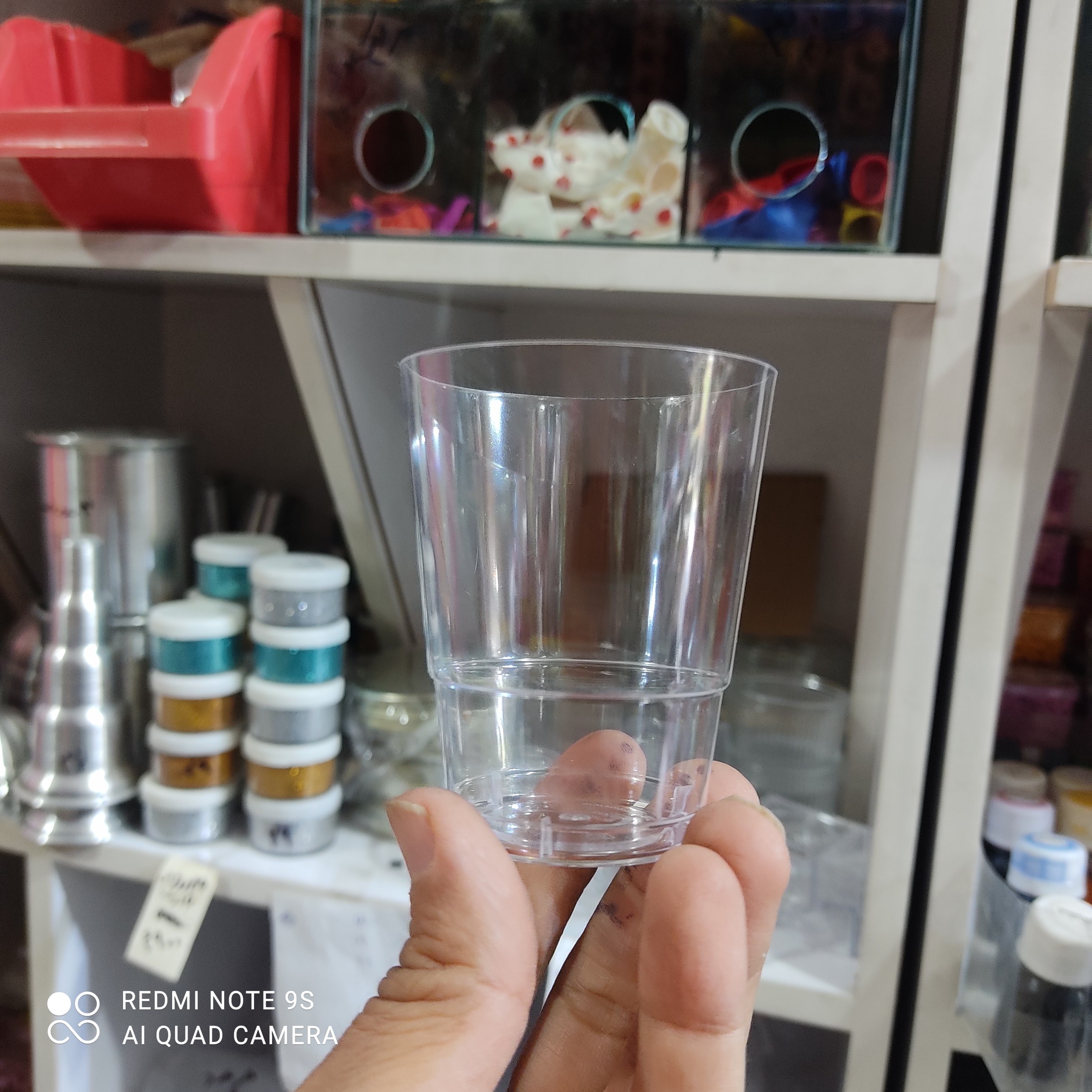 جام ژله پک ده تایی ظرف ژله جام لیوان دسر وژله ارتفاع 6 قطر 4ونیم