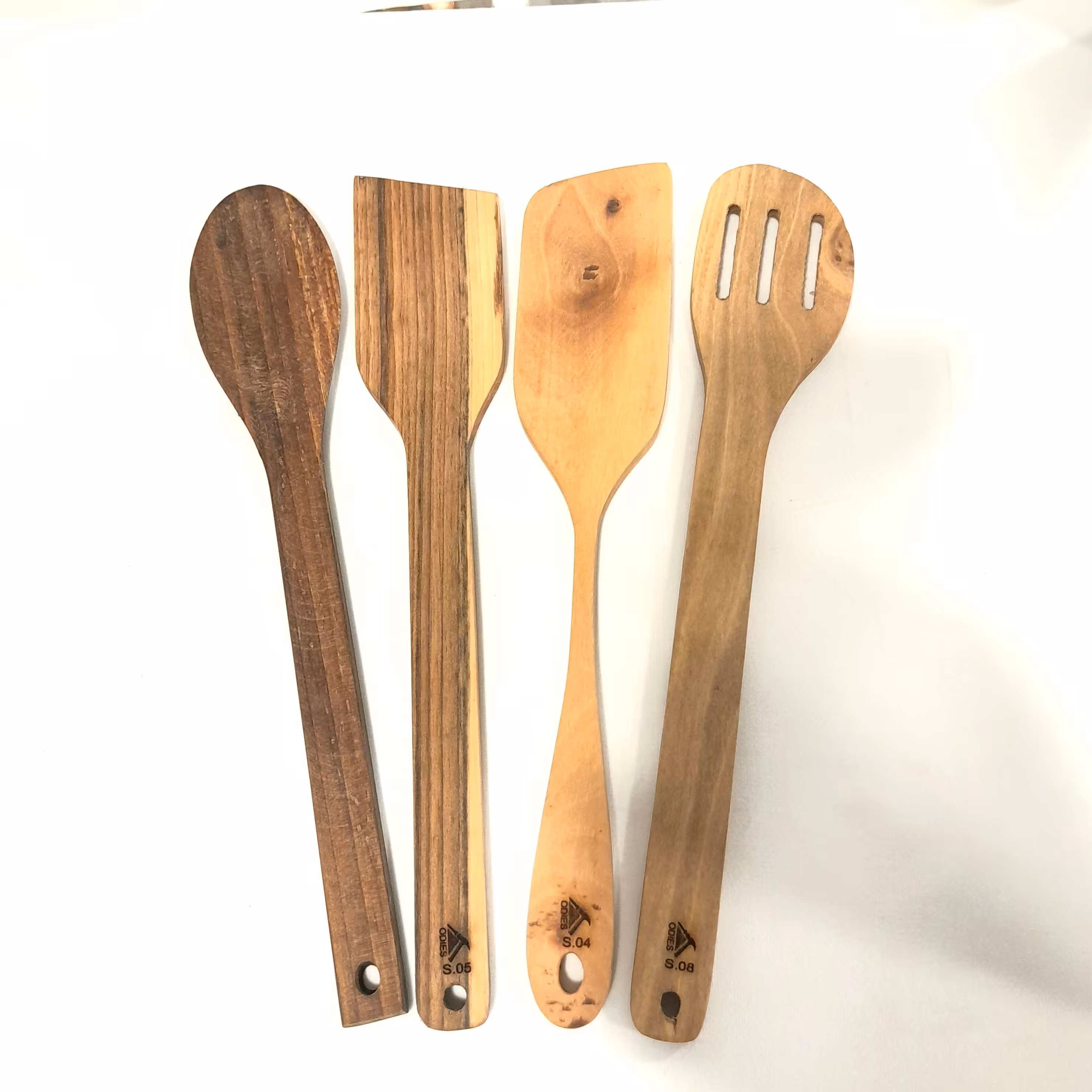 سرویس کفگیر و قاشق چوبی ست 4 پارچه