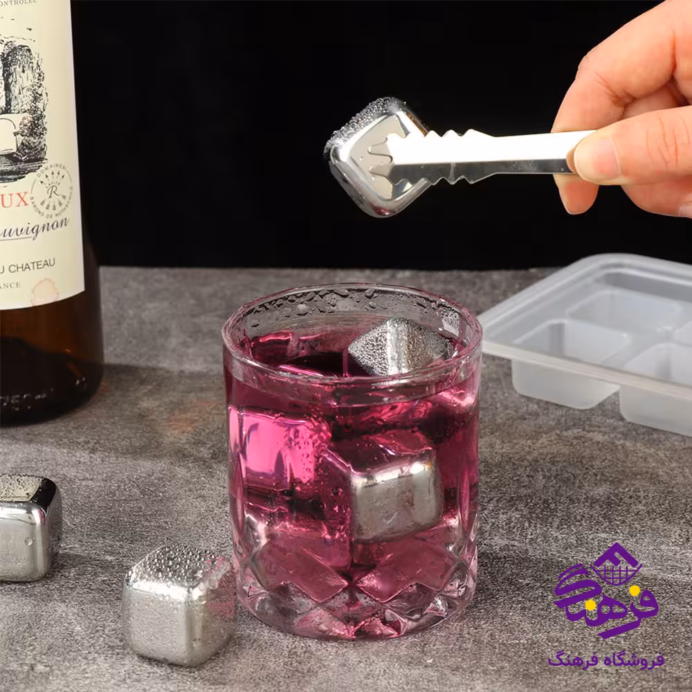 یخ استیل (4 عددی)