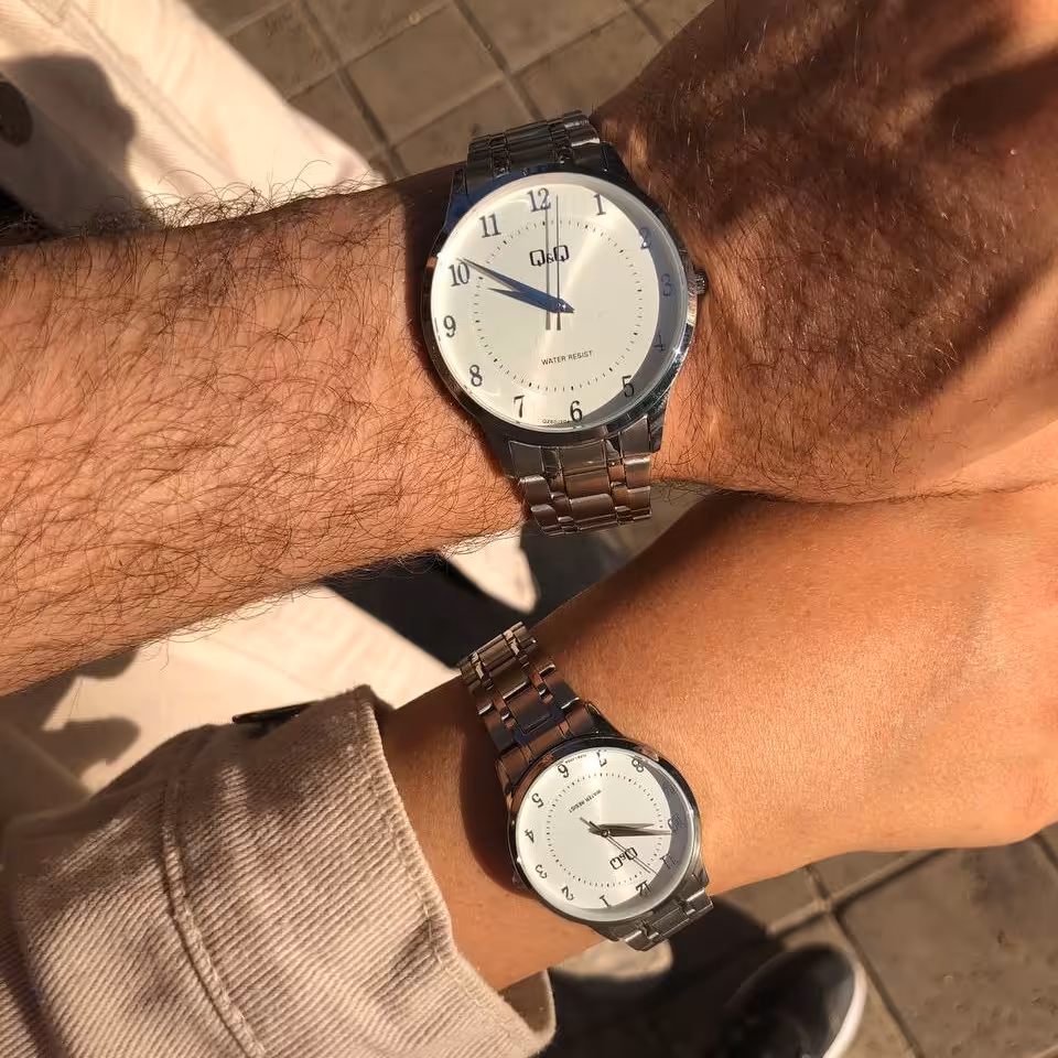 ست ساعت کیو اند کیو  QandQ درجه یک اصل مردانه و زنانه