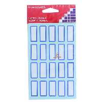 لیبل 30*10 میلی متری دور آبی 220 OFFICLABEL