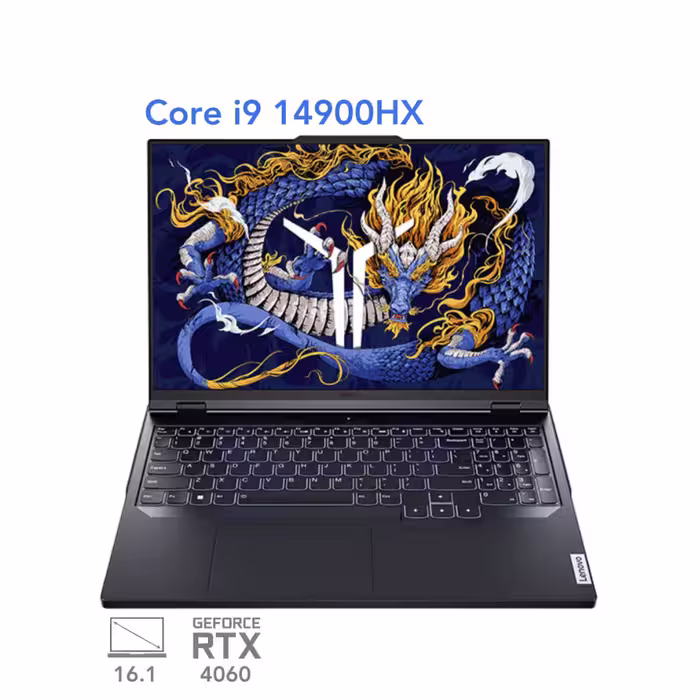 لپ تاپ گیمینگ لنوو لیجن 5 پرو مدل  Lenovo Legion 5 Pro Y9000P i9 14900HX RTX 4060 140W 16G 1T 2.5K 240Hz 2024 PANDAER