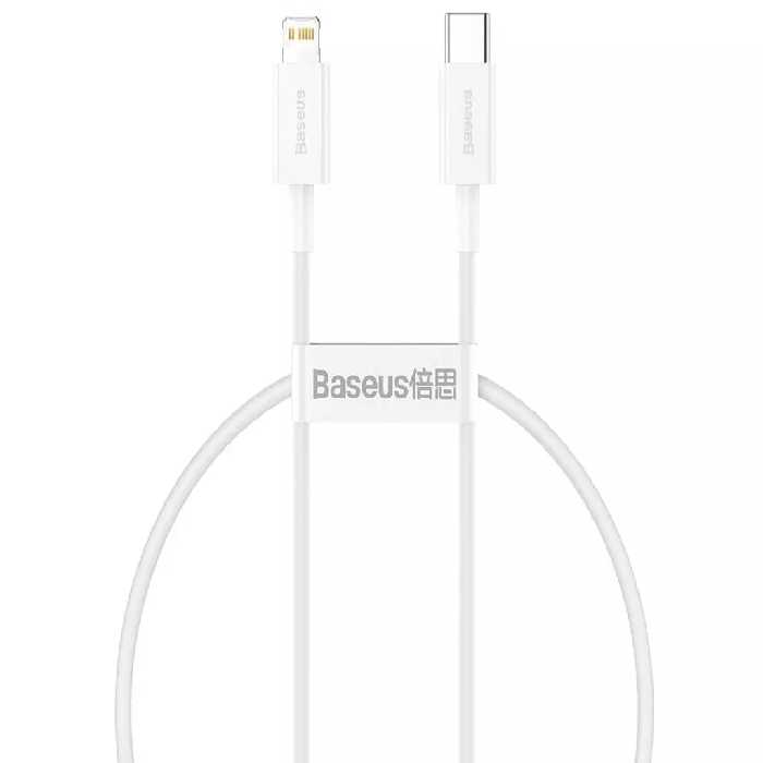کابل شارژ Type-C به Lightning باسئوس مدل CATLYS-02  طول 25 سانتی متر