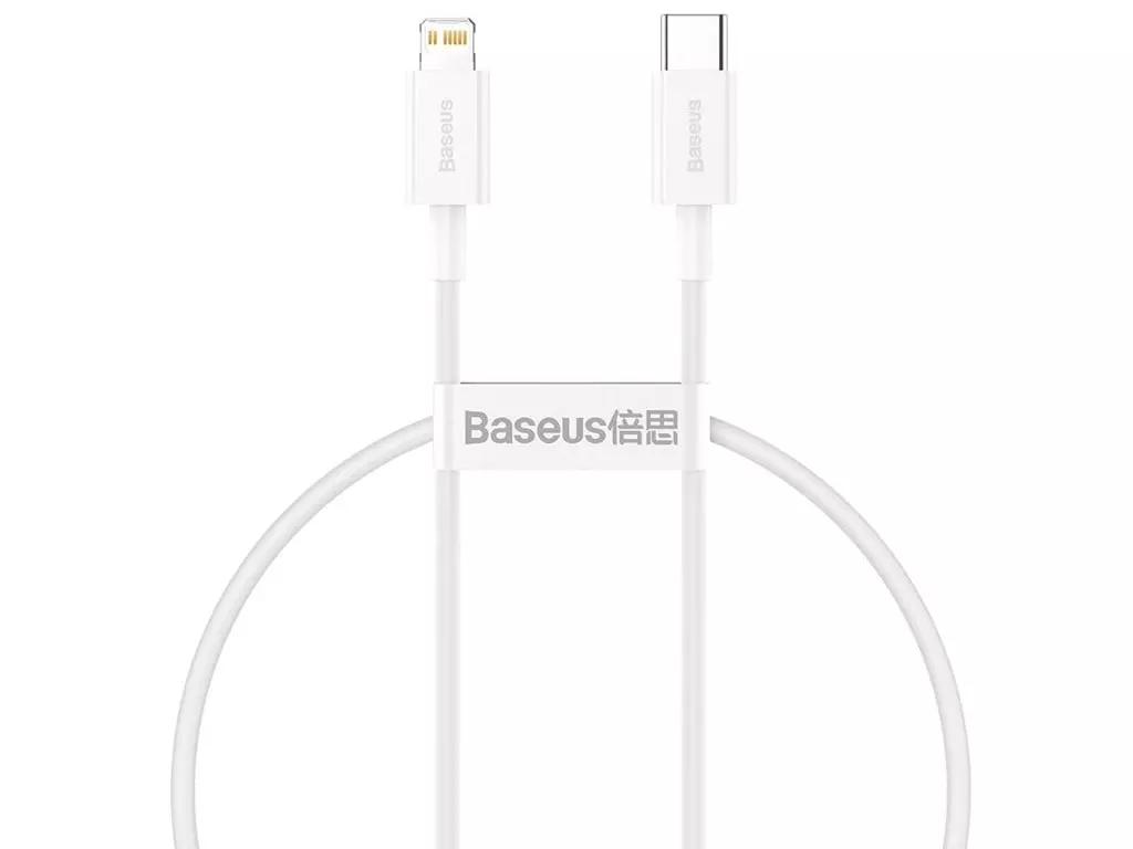 کابل شارژ Type-C به Lightning باسئوس مدل CATLYS-02  طول 25 سانتی متر