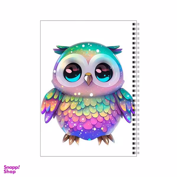 دفتر مشق 50 برگ بامبیلیپ طرح جغد برق برقی کد 4491359