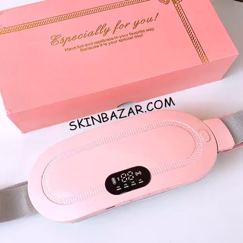 کمربند تسکین دهنده درد قاعدگی گرمایشی و ماساژور دار کد 818