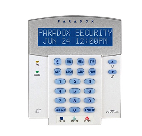 کیپد دزدگیر اماکن پارادوکس مدل K32LX