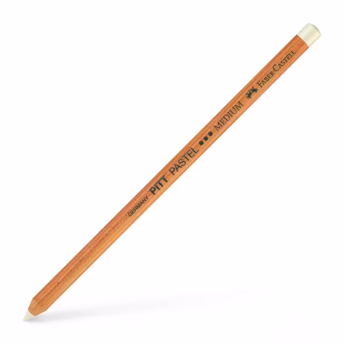 مداد طراحی کنته سفید فابر کاستل