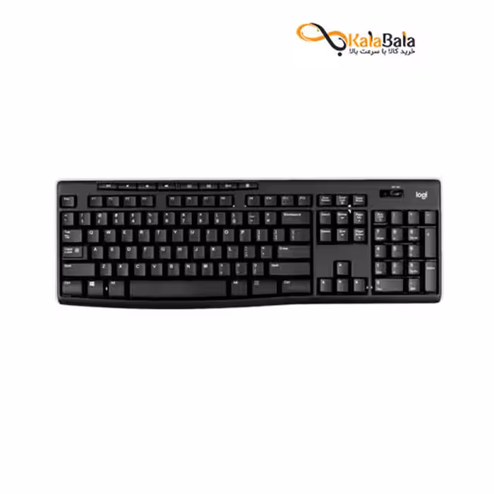 خرید و قیمت کیبورد بی سیم لاجیتک K270 Full-Size Wireless Keyboard