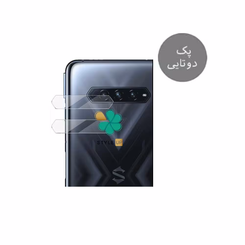 پک دوتایی محافظ لنز نانو سرامیک گوشی شیائومی Xiaomi Black Shark 4