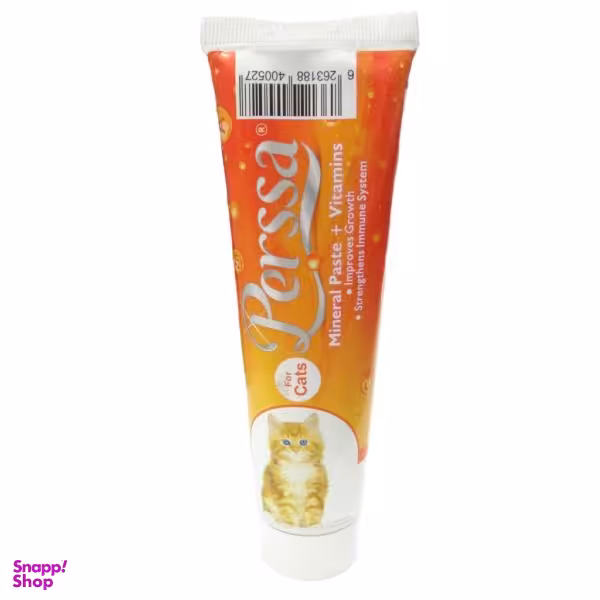 خمیر ویتامینه گربه پرسا مدل Mineral And Vitamins Paste وزن 100 گرم