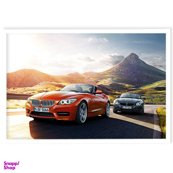 تابلو نوری بکلیت طرح ماشین BMW مدل W4704
