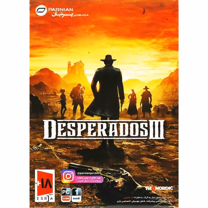 بازی کامپیوتری Desperados III نشر پرنیان