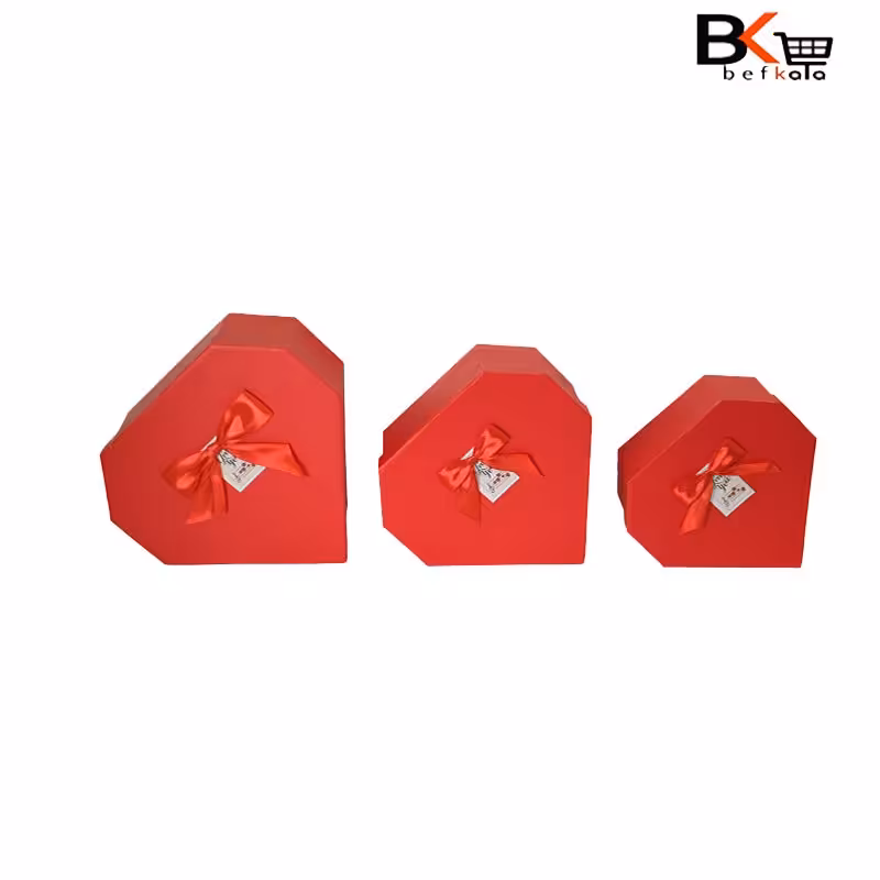 باکس کادویی 3 تکه الماسی قرمز کد 70 پک کامل 