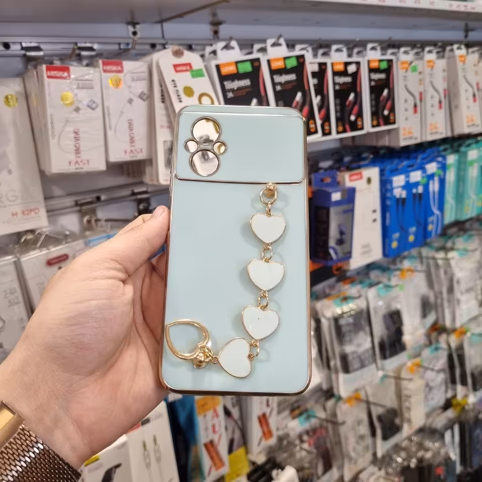 قاب گوشی Poco M5  سامسونگ طرح مای کیس قلبی آویزدار