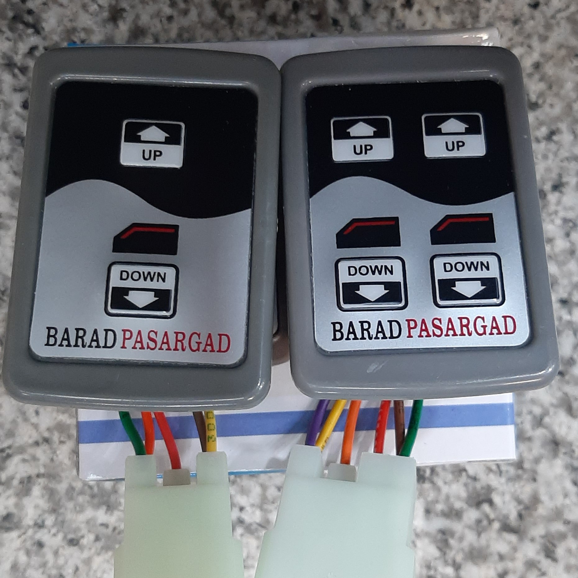 کلید بالابر لمسی چراغدار پراید داشبورد قدیم