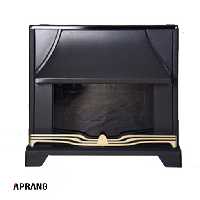 بخاری گازسوز طرح شومینه توان مدل افق 15000 - مشکی